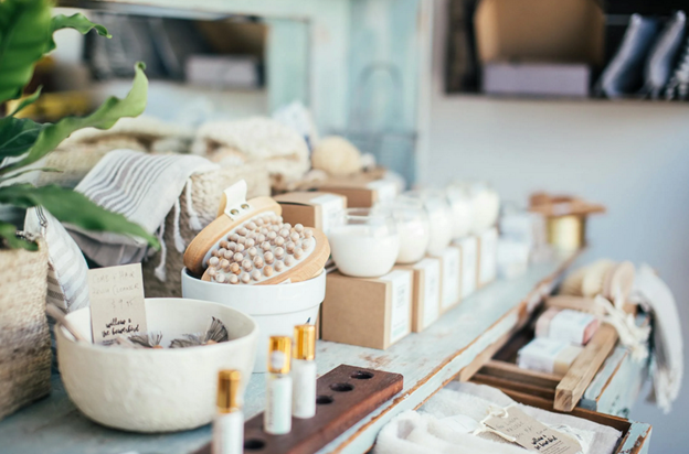 A spa set up