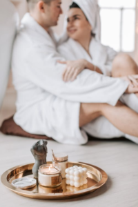 An image of a couple at a spa