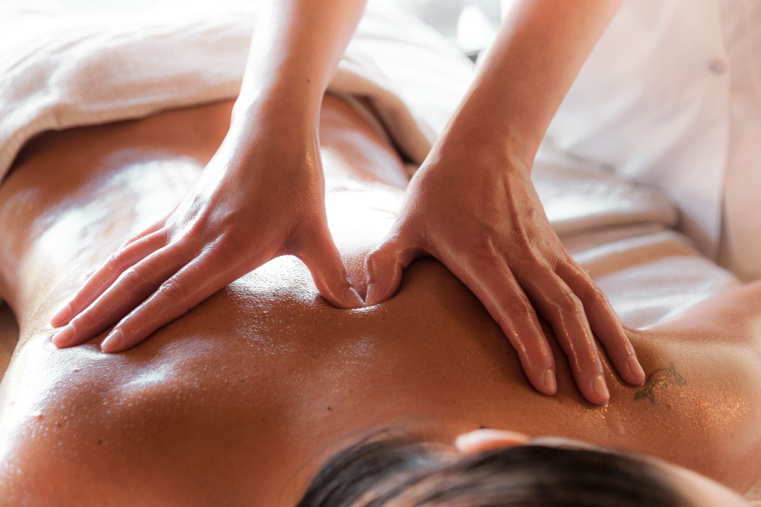 Relaxation massage session helping clients reduce stress and promote overall wellness