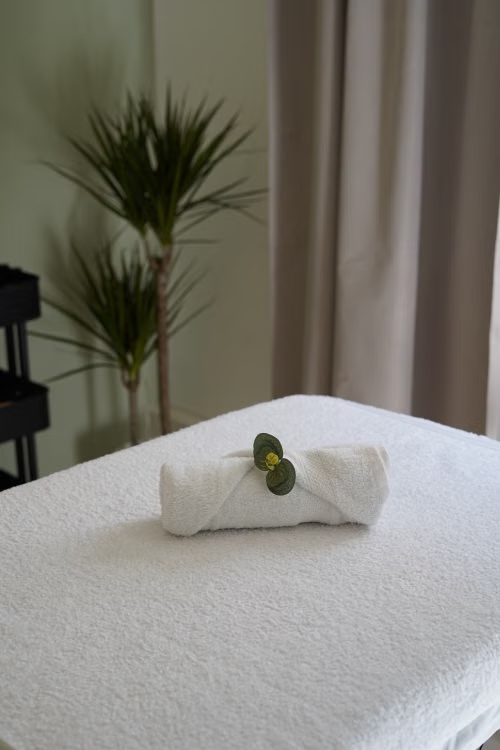 serene spa room for sports massage